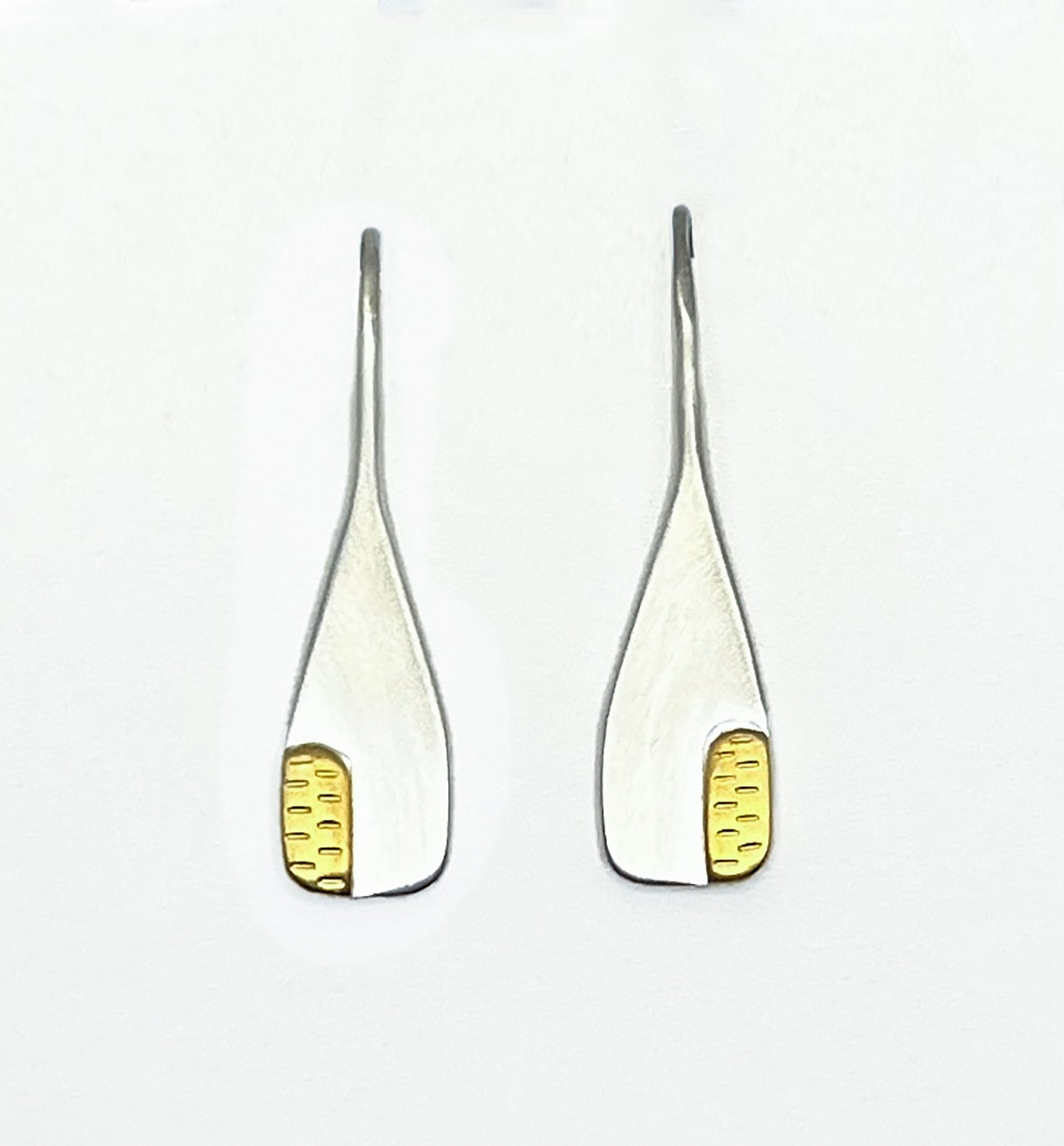 Gold Corner Earrings (ER125) viaSMiTH