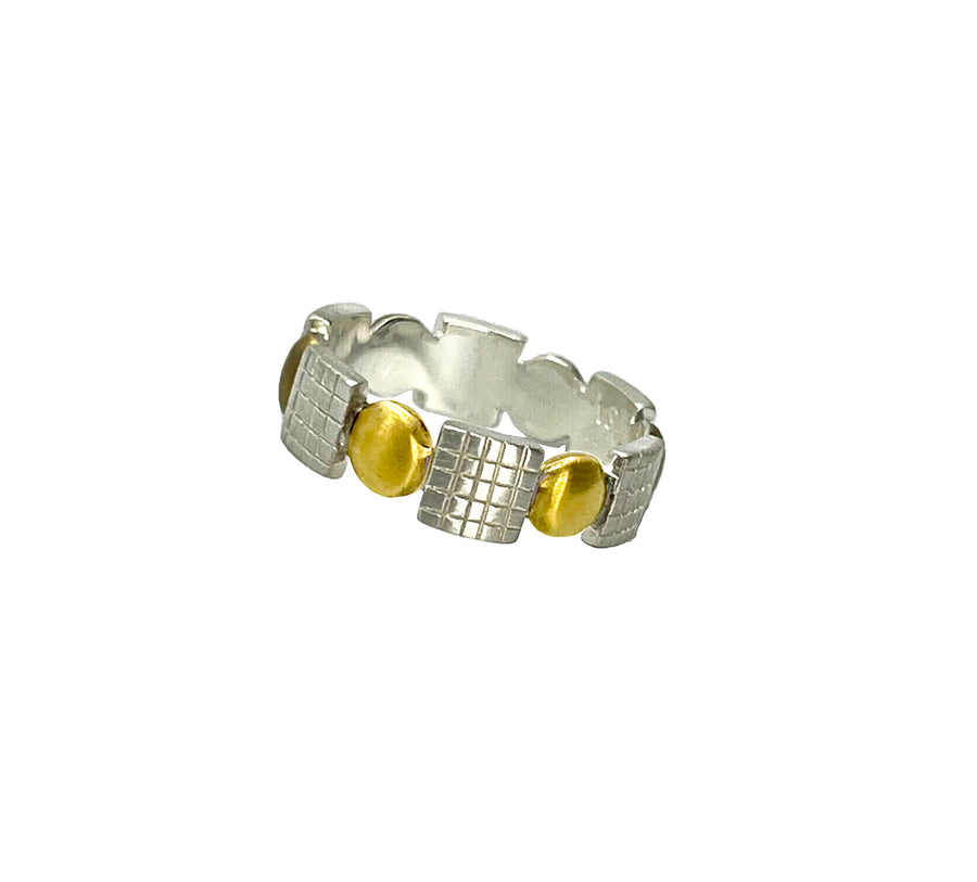 Square Dot Square Ring (RG121 )