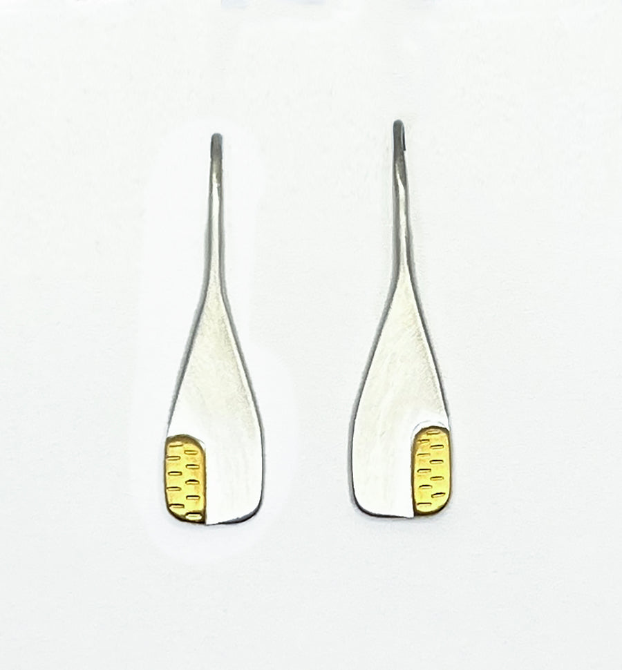Gold Corner Earrings (ER125)