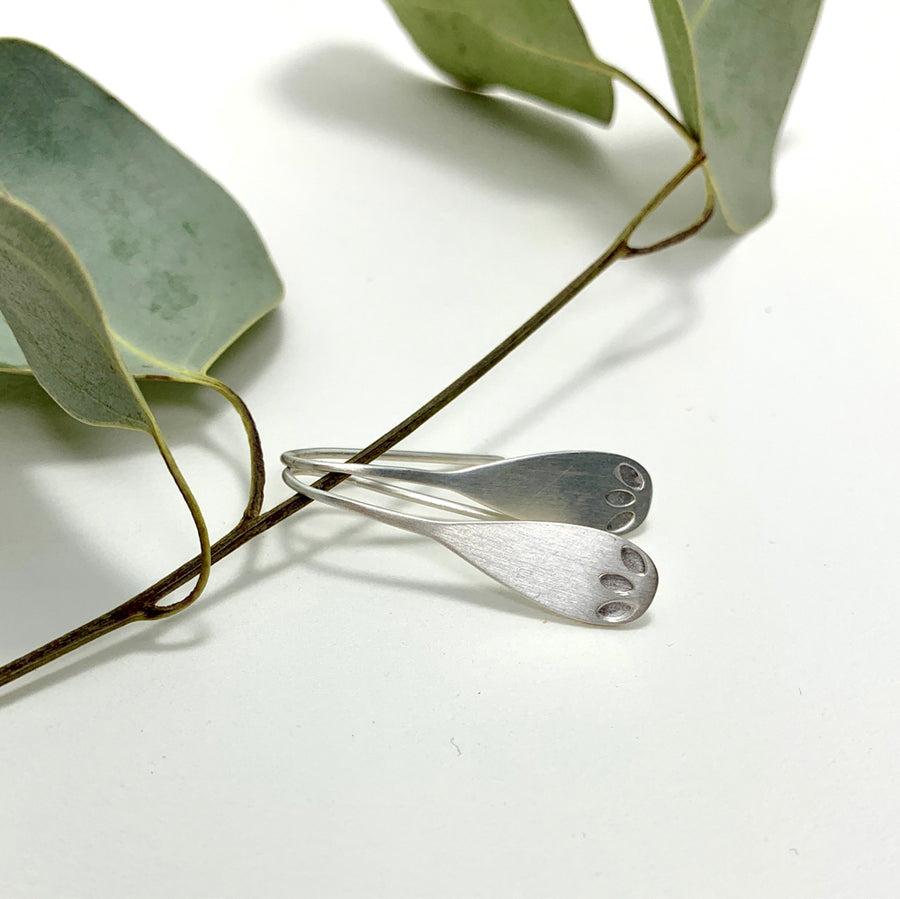 Three Leaf Spoon Earrings (ER27)