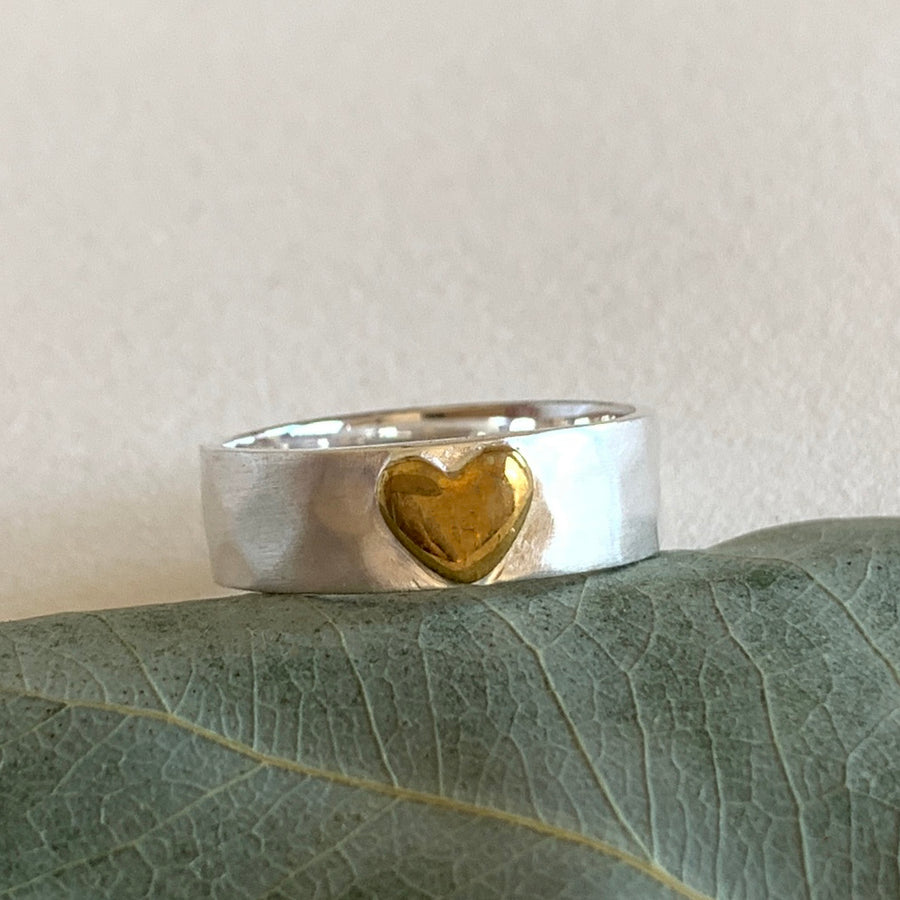 The Silver Heart Ring (RG05)